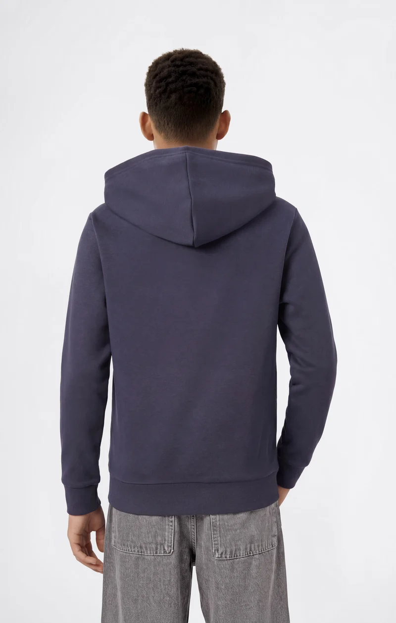 Boys’ Hooded Sweatshirt with Graphic and Brushed Interior