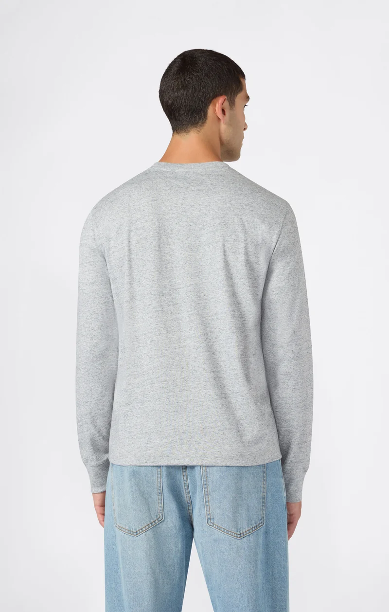 Men’s Cotton Long Sleeve T-Shirt with C Logo