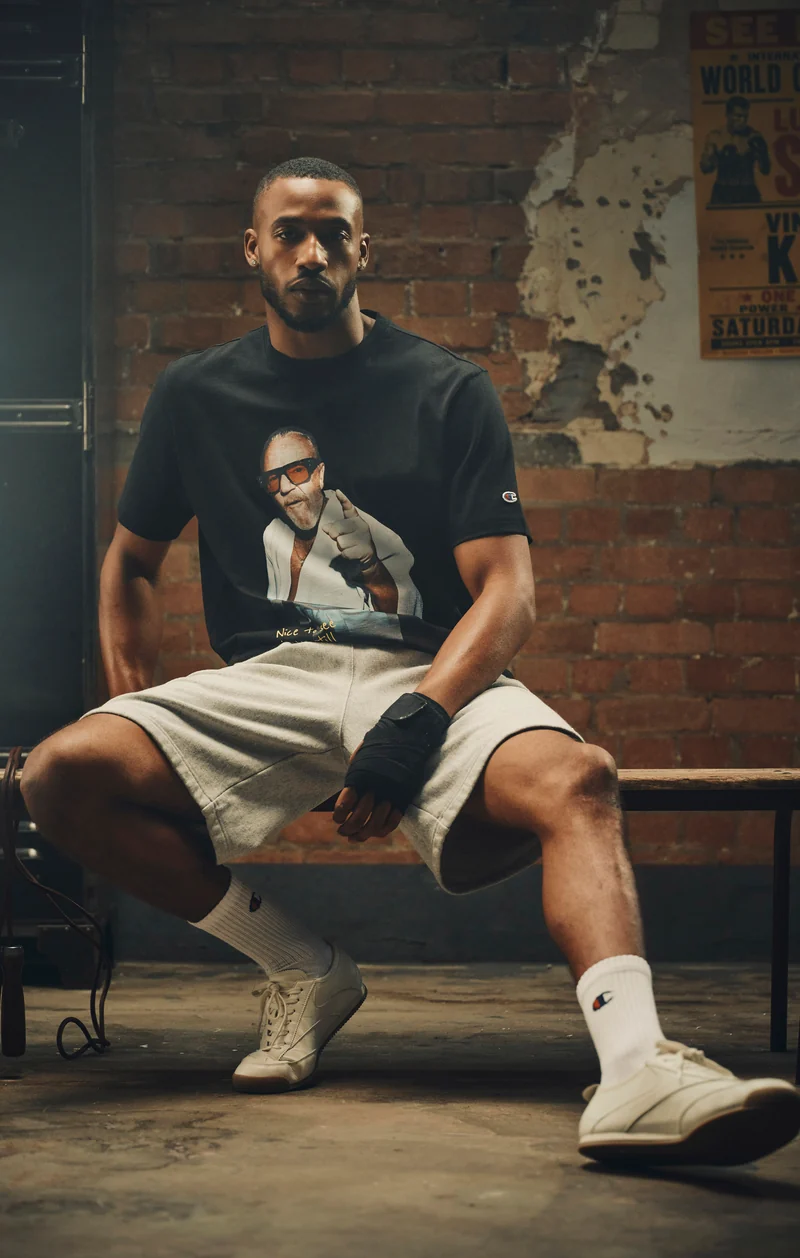 Champion x The Gentlemen Photographic Print T-Shirt