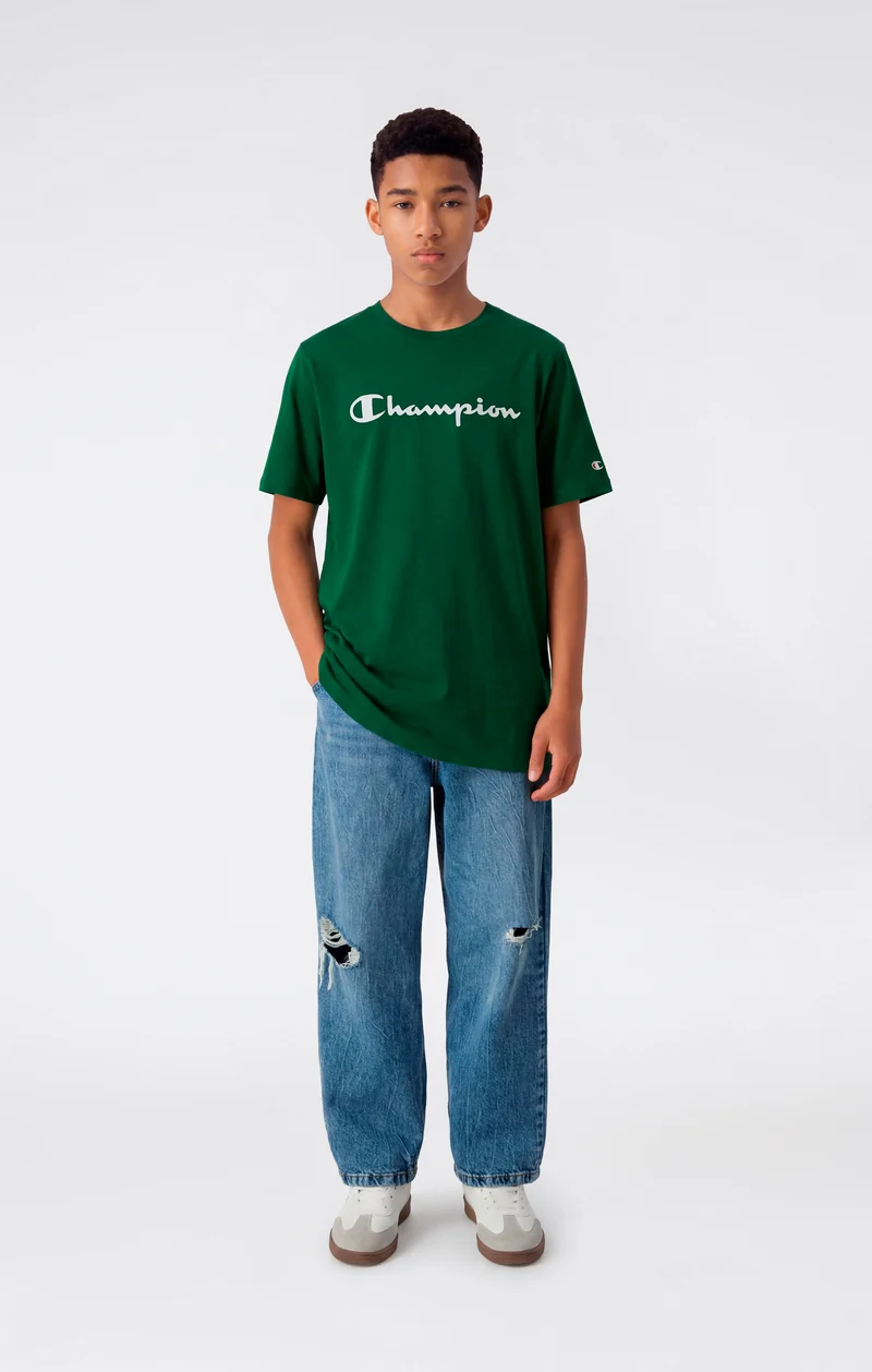 Boys' Script Logo T-Shirt