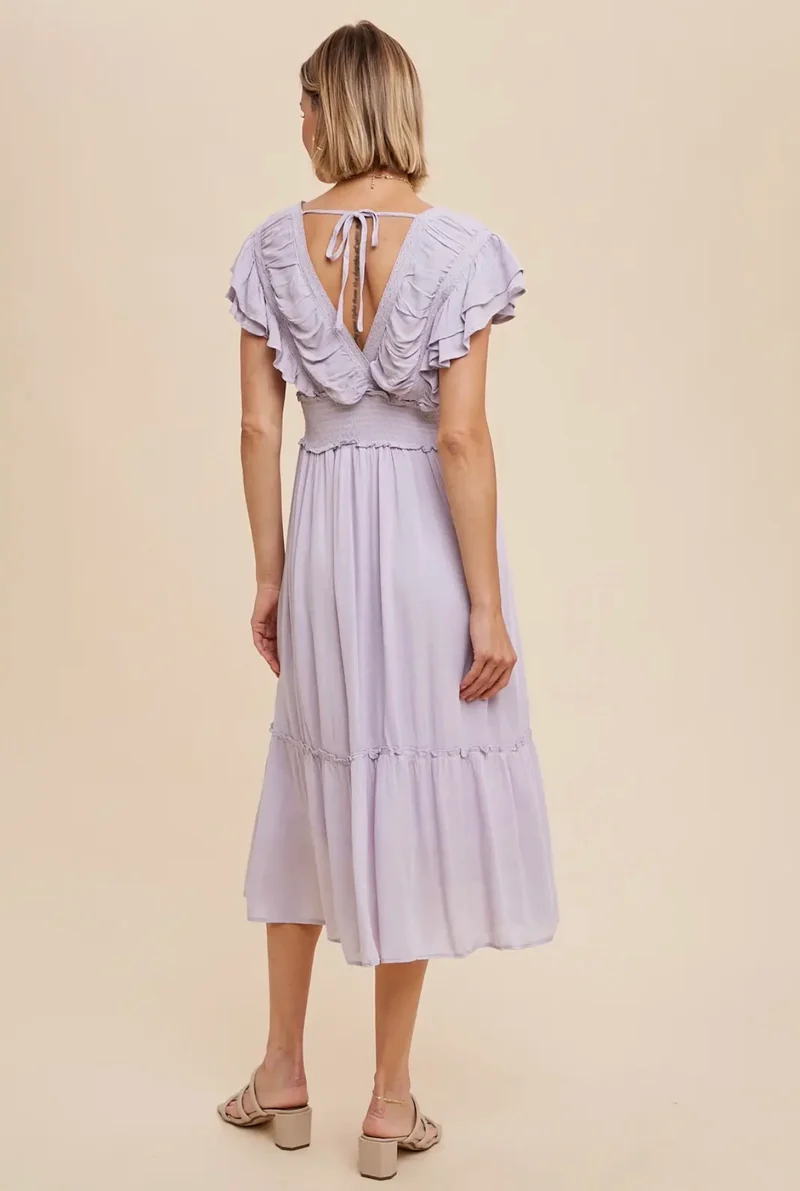 Lavender Bloom Dress