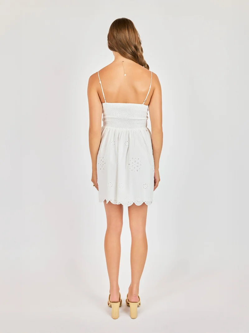 Bloomfield Eyelet Mini Dress
