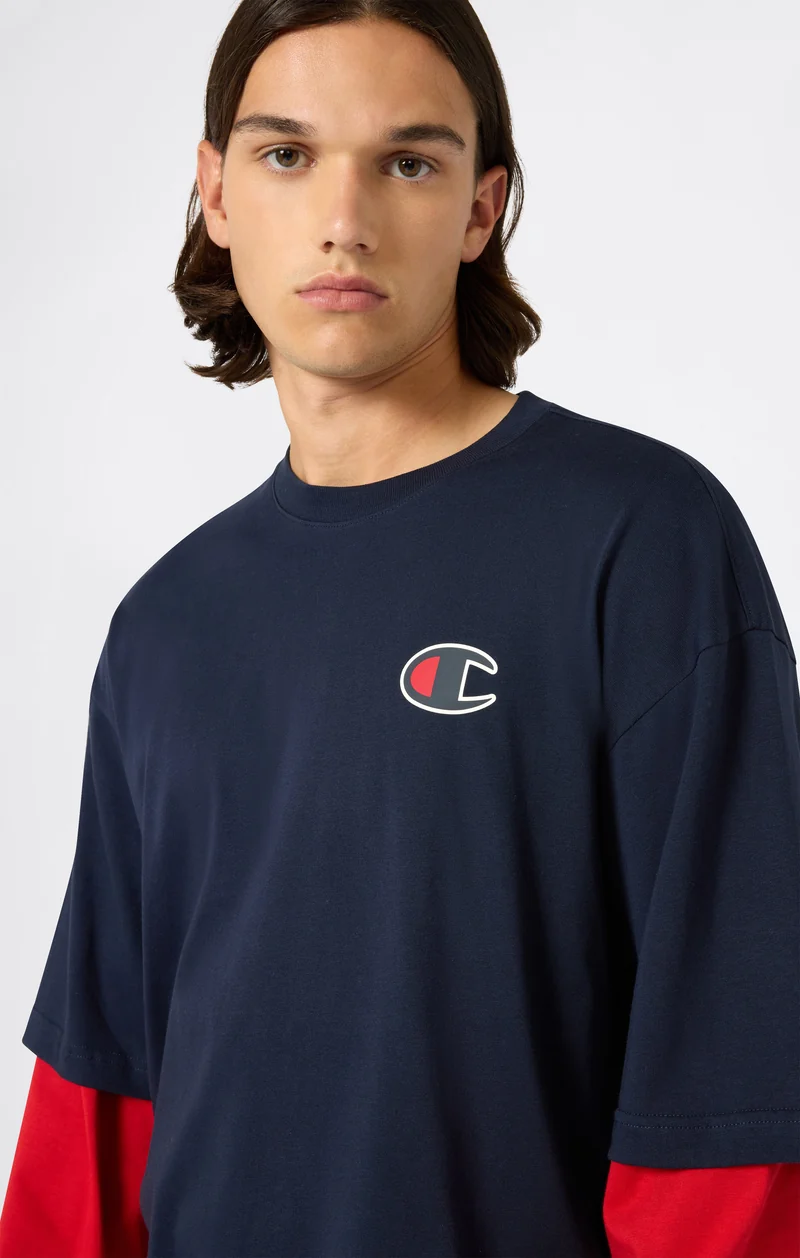 Men’s 2-in-1 Long Sleeve T-Shirt Academy