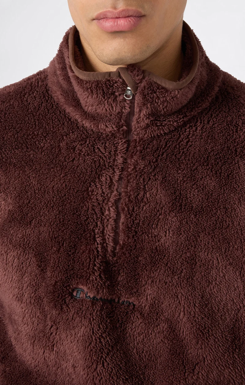 Men’s Half Zip Polar Teddy Top