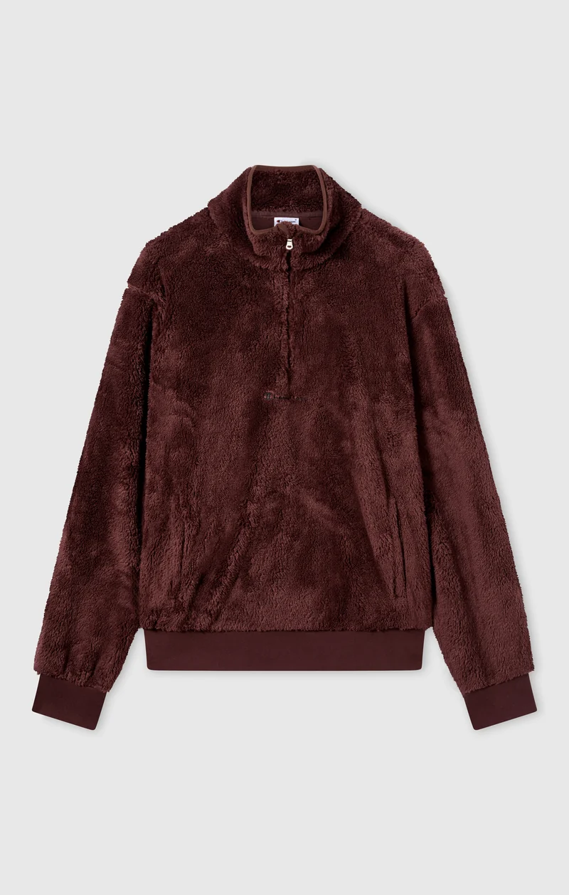 Men’s Half Zip Polar Teddy Top