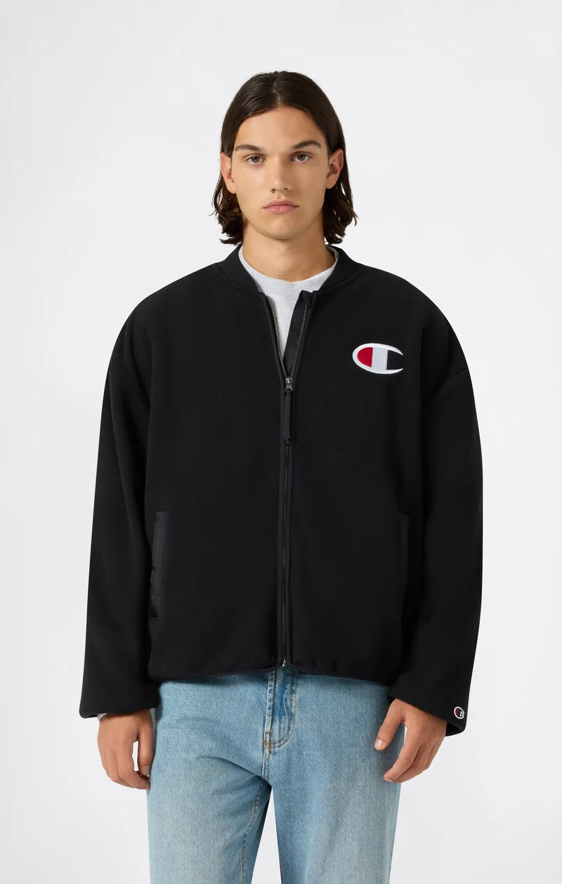 Men’s Stretch Fleece Bomber Jacket