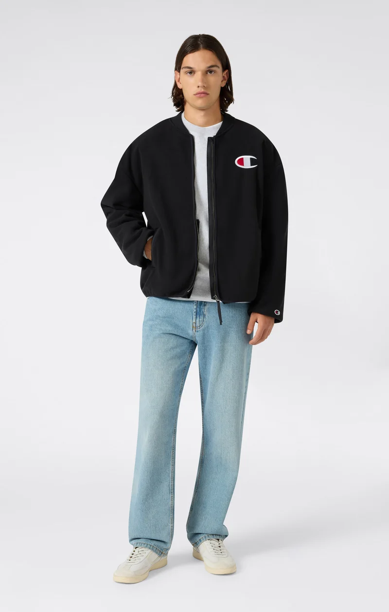 Men’s Stretch Fleece Bomber Jacket
