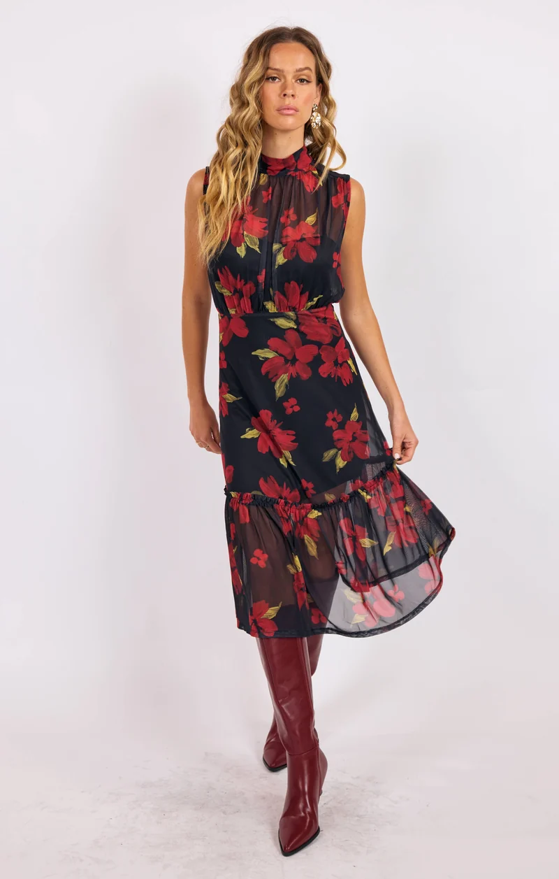 Gypset Glamour Midi Dress