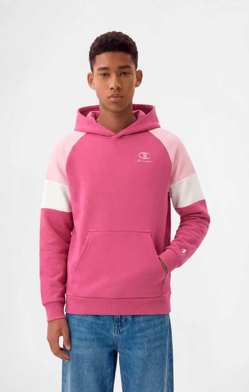 Junior Unisex Hooded Sweatshirt with Brushed Interior