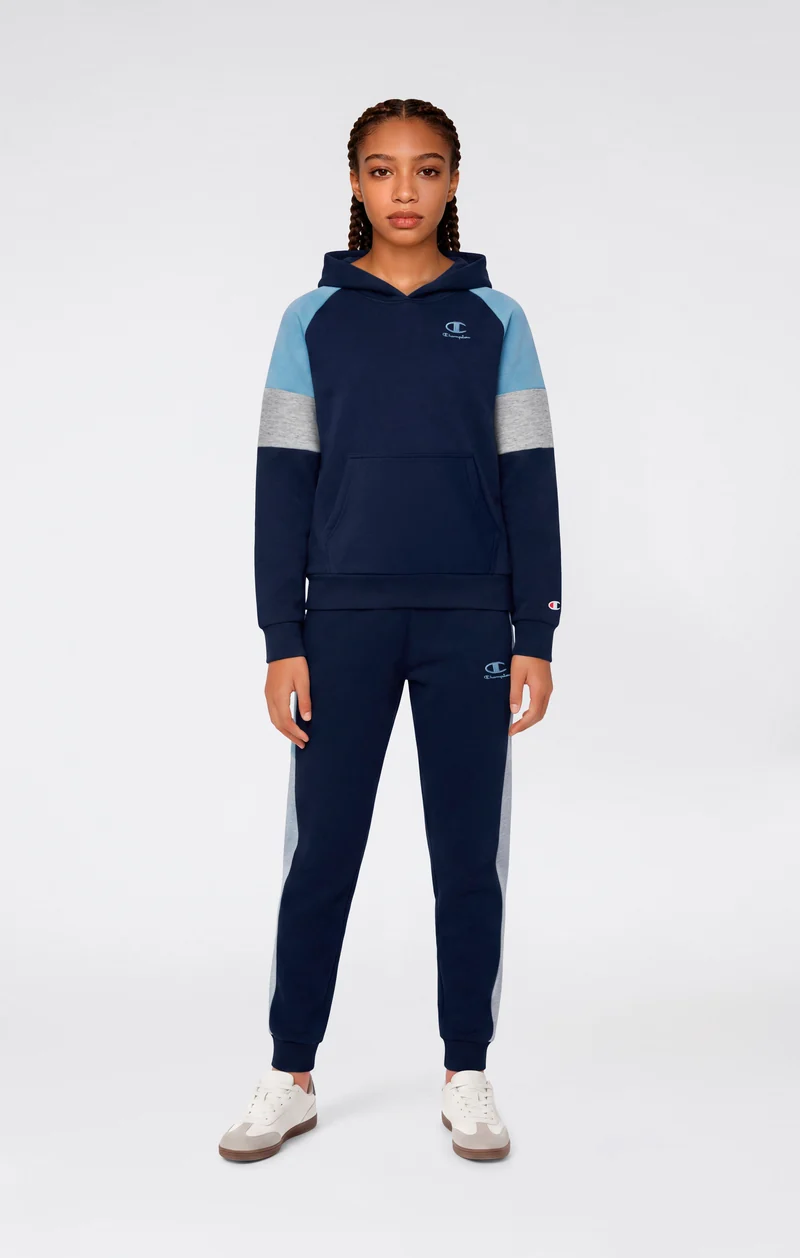 Junior Unisex Hooded Sweatshirt with Brushed Interior
