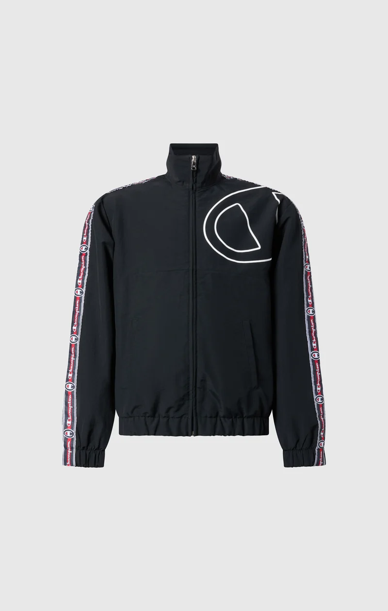 Boys’ Full-Zip Nylon Jacket with Tape
