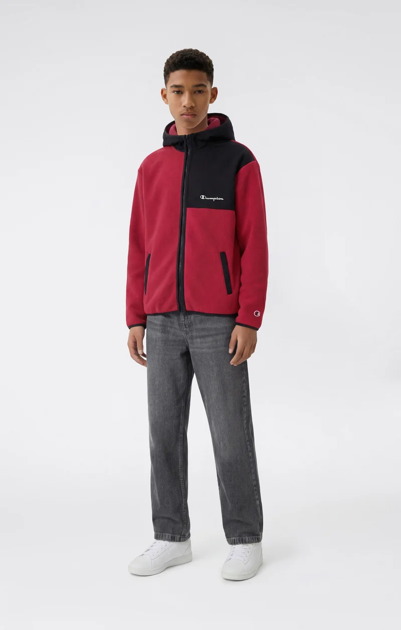 Boys’ Hooded Fleece Jacket