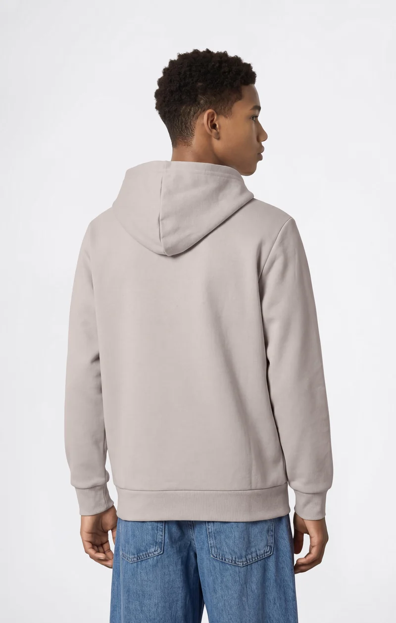 Boys' Fleece Full Zip Hoodie Script Logo