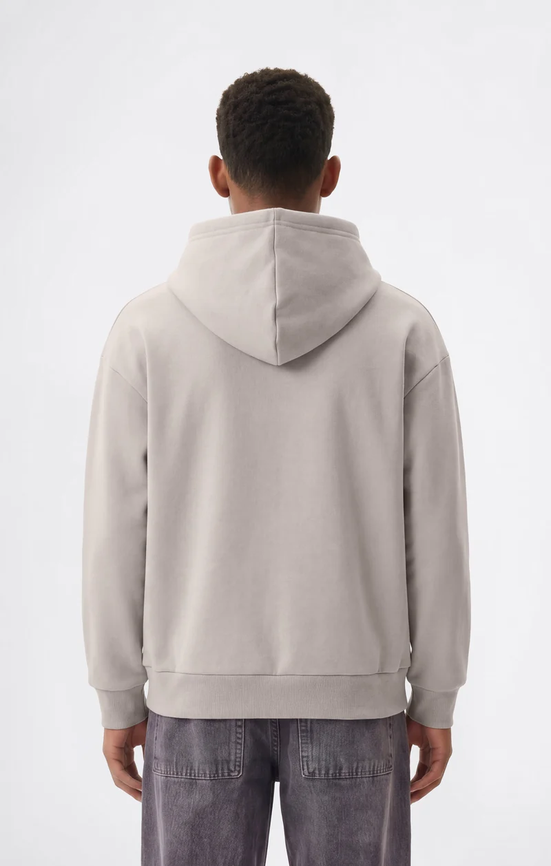 Boys' Fleece Hoodie Sweatshirt Script Logo