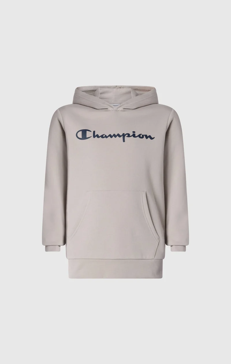 Boys' Fleece Hoodie Sweatshirt Script Logo