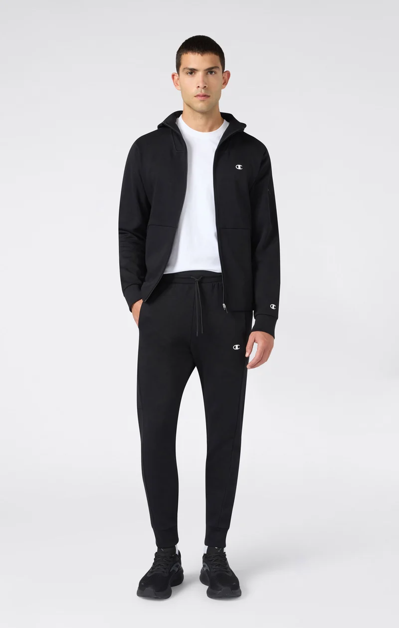 Men's Full-Zip Hooded Interlock Tracksuit