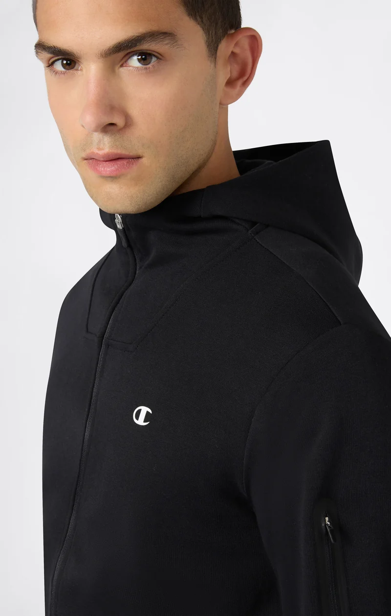 Men's Full-Zip Hooded Interlock Tracksuit
