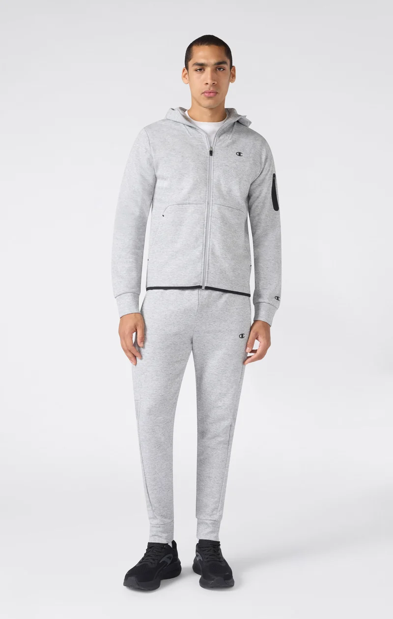 Men's Full-Zip Hooded Interlock Tracksuit