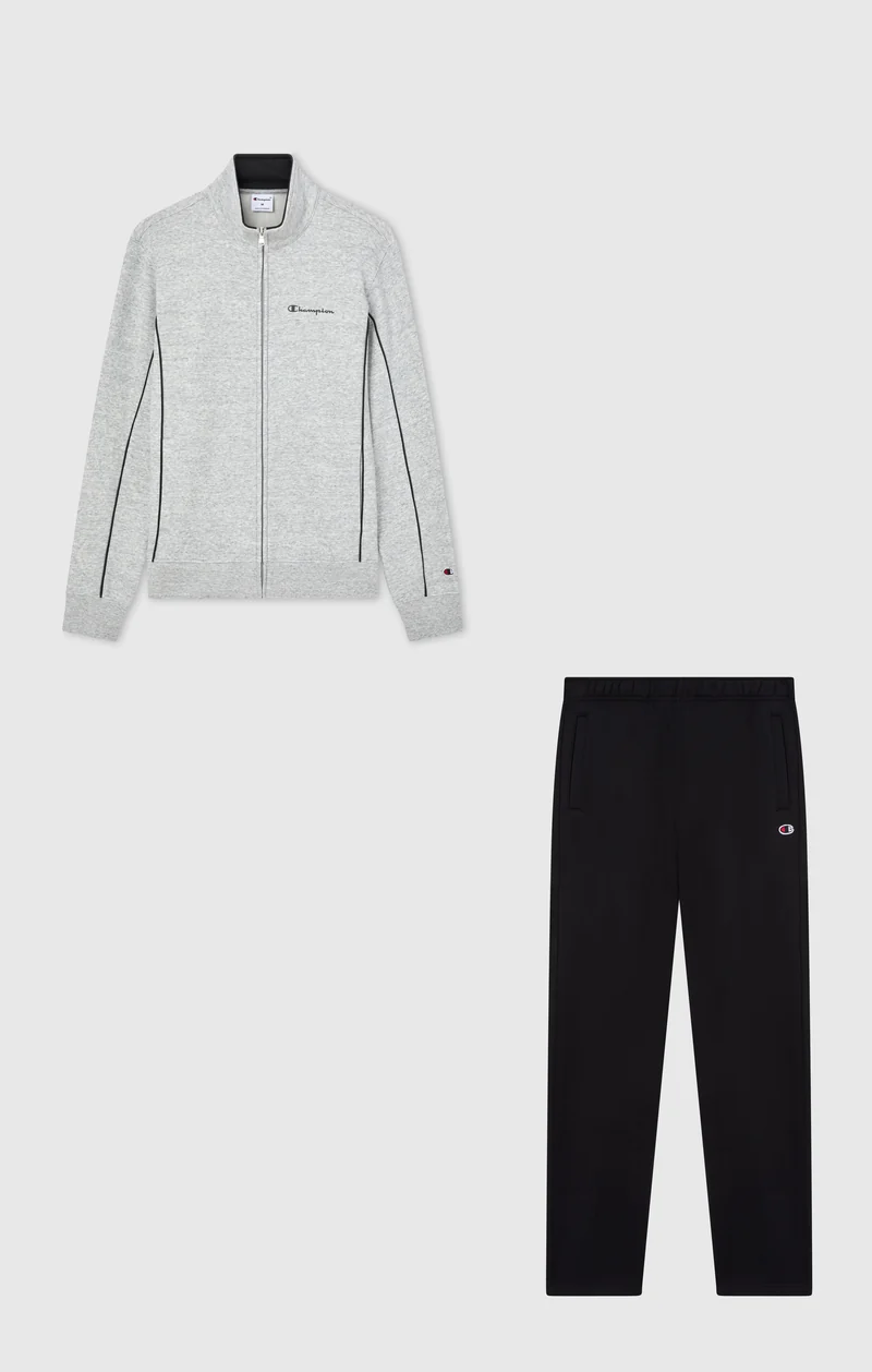 Men’s Fleece Full Zip Sweatsuit Small Script