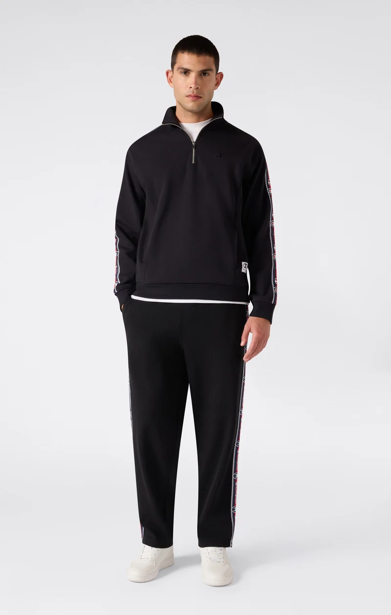 Men’s Trousers with Elasticated Cuffs and Tape