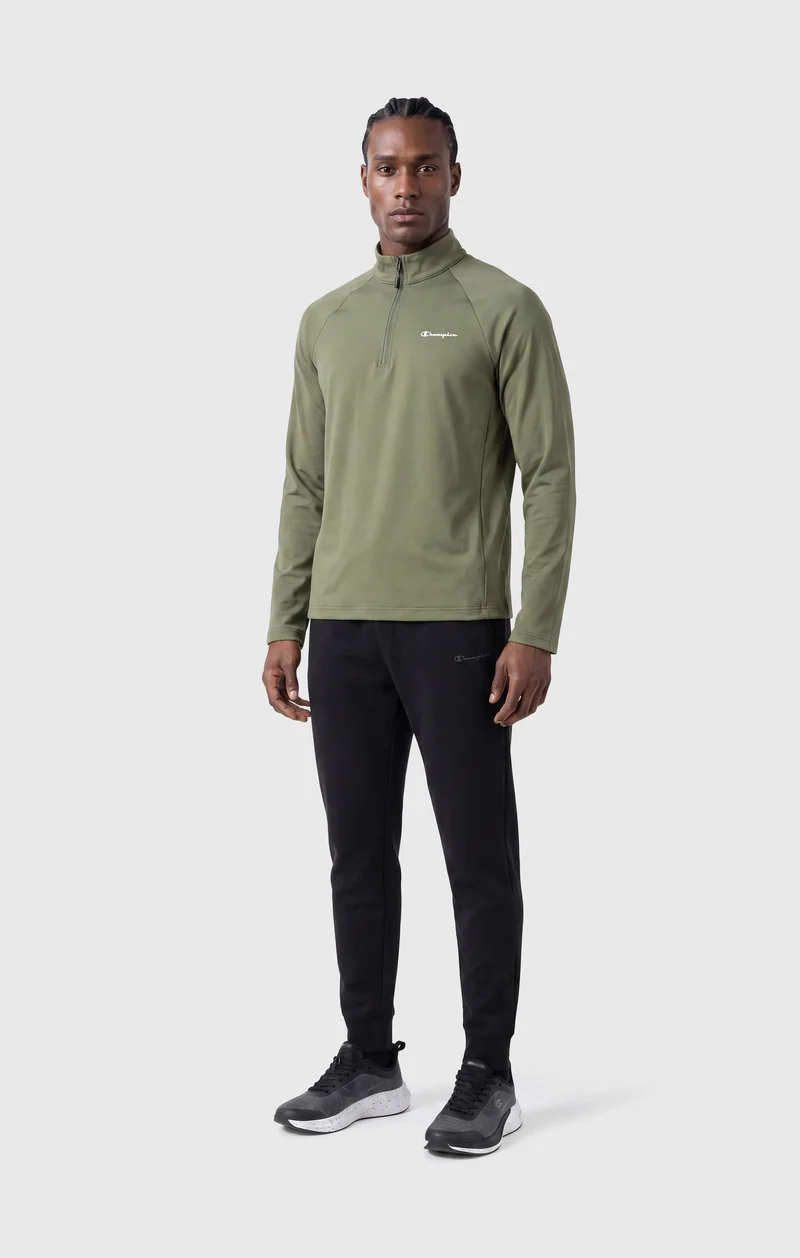 Men’s Half-Zip Stretch Interlock Sweatshirt