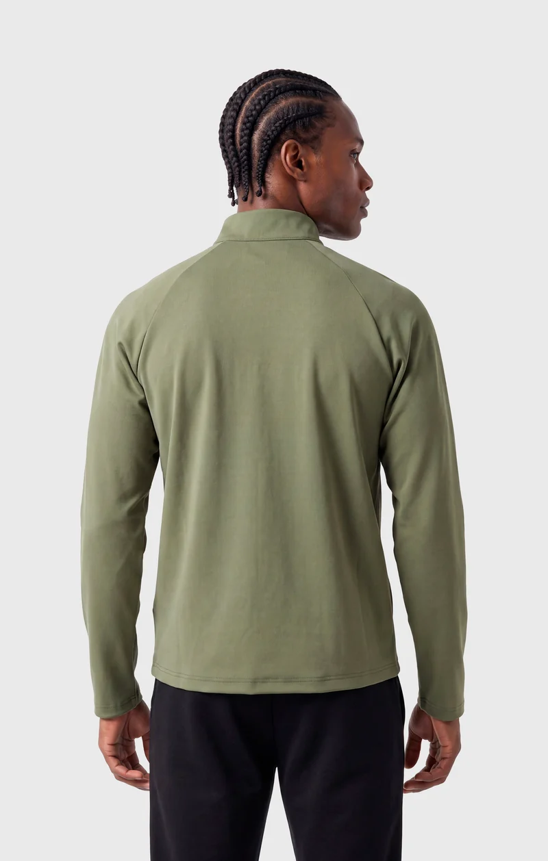 Men’s Half-Zip Stretch Interlock Sweatshirt