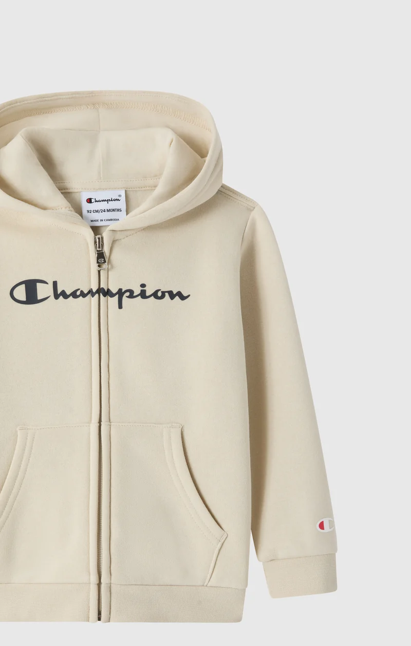 Baby Hooded Full Zip Fleece Sweatsuit Icons