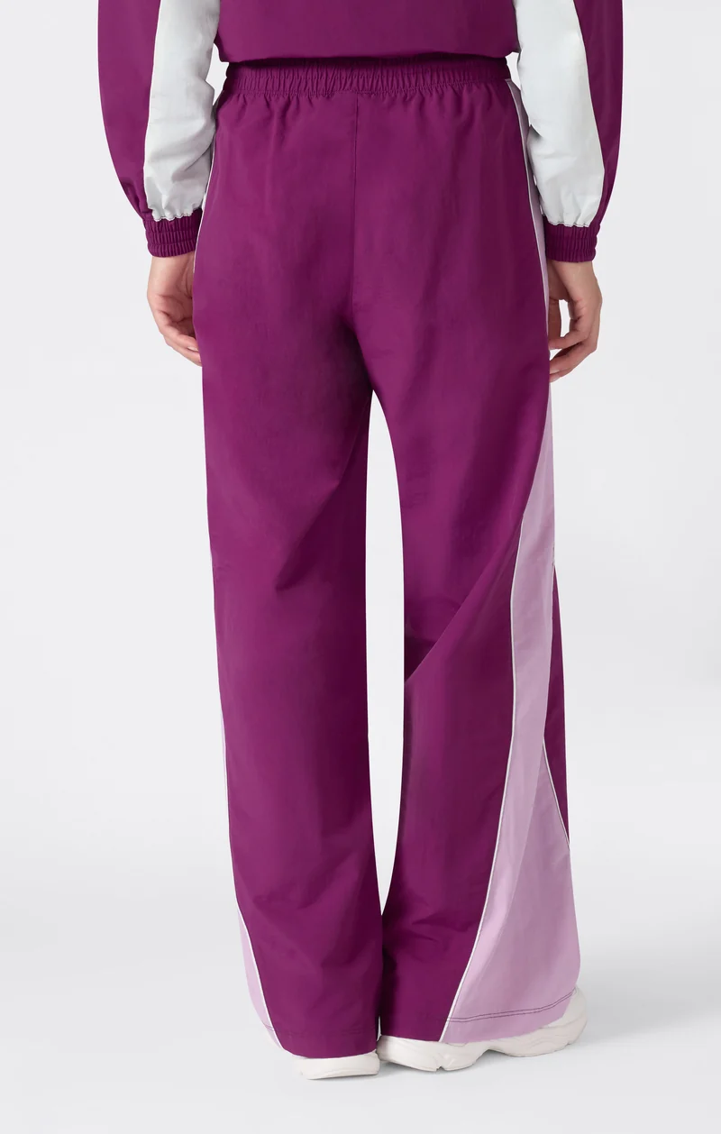 Women’s Wide Leg Nylon Trousers