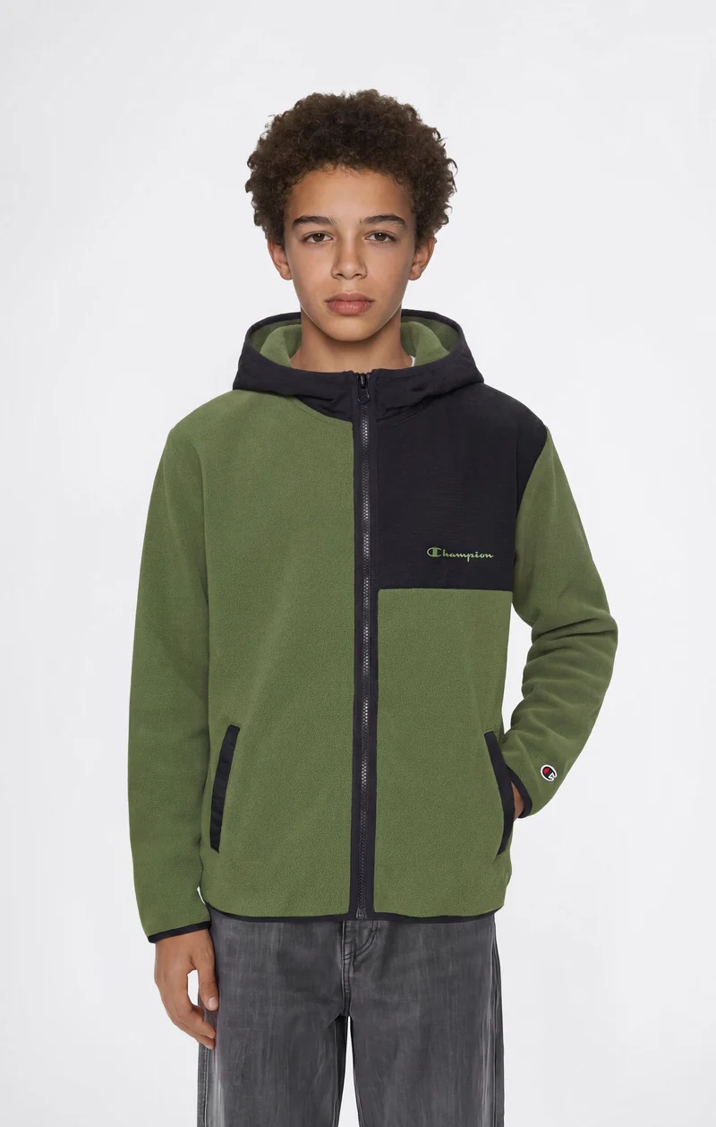 Boys’ Hooded Fleece Jacket