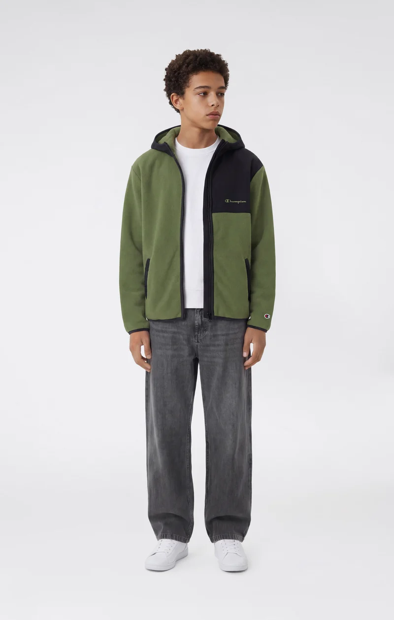 Boys’ Hooded Fleece Jacket