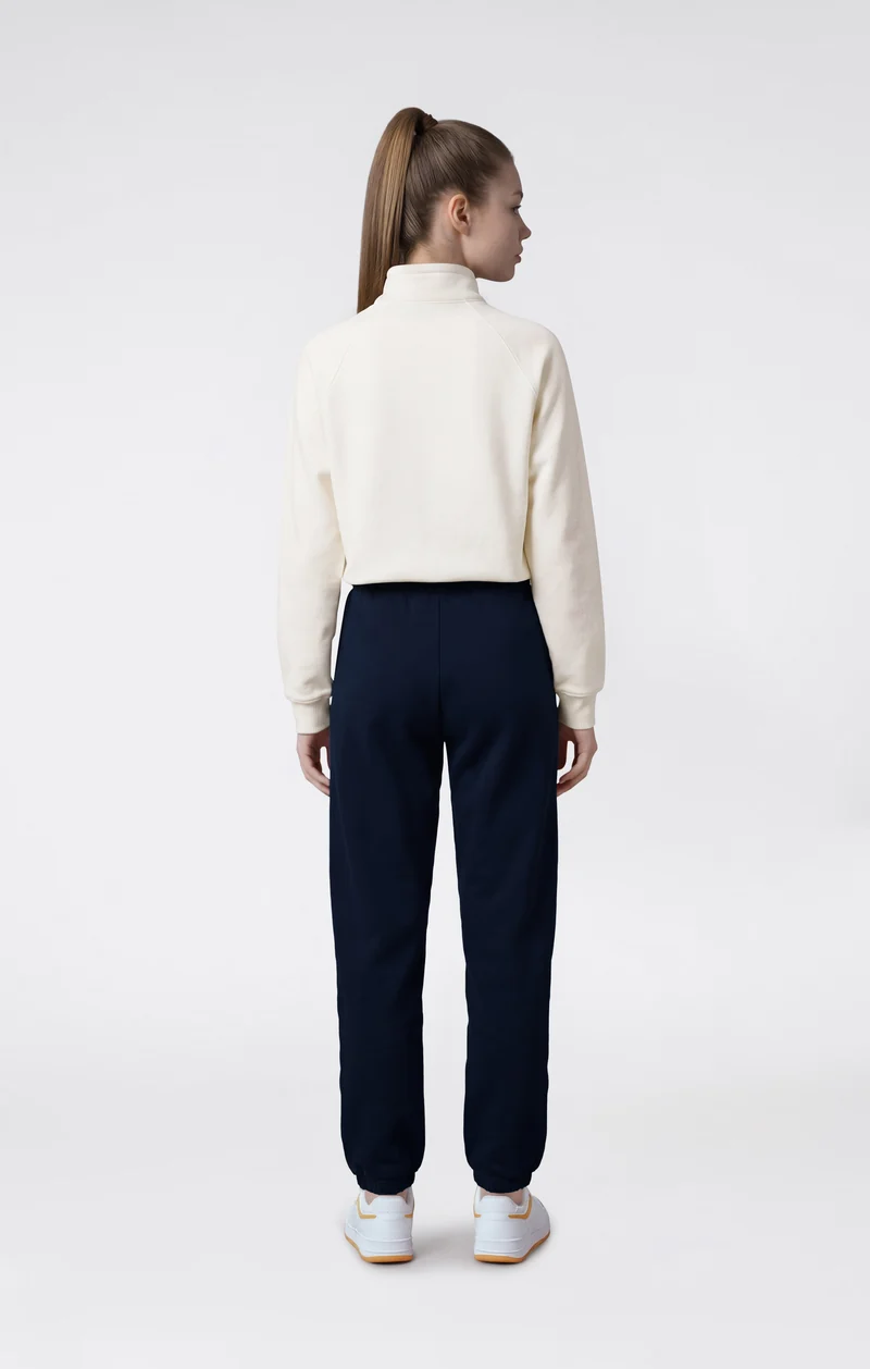 Girls' Full-Zip Tracksuit with Brushed Inside