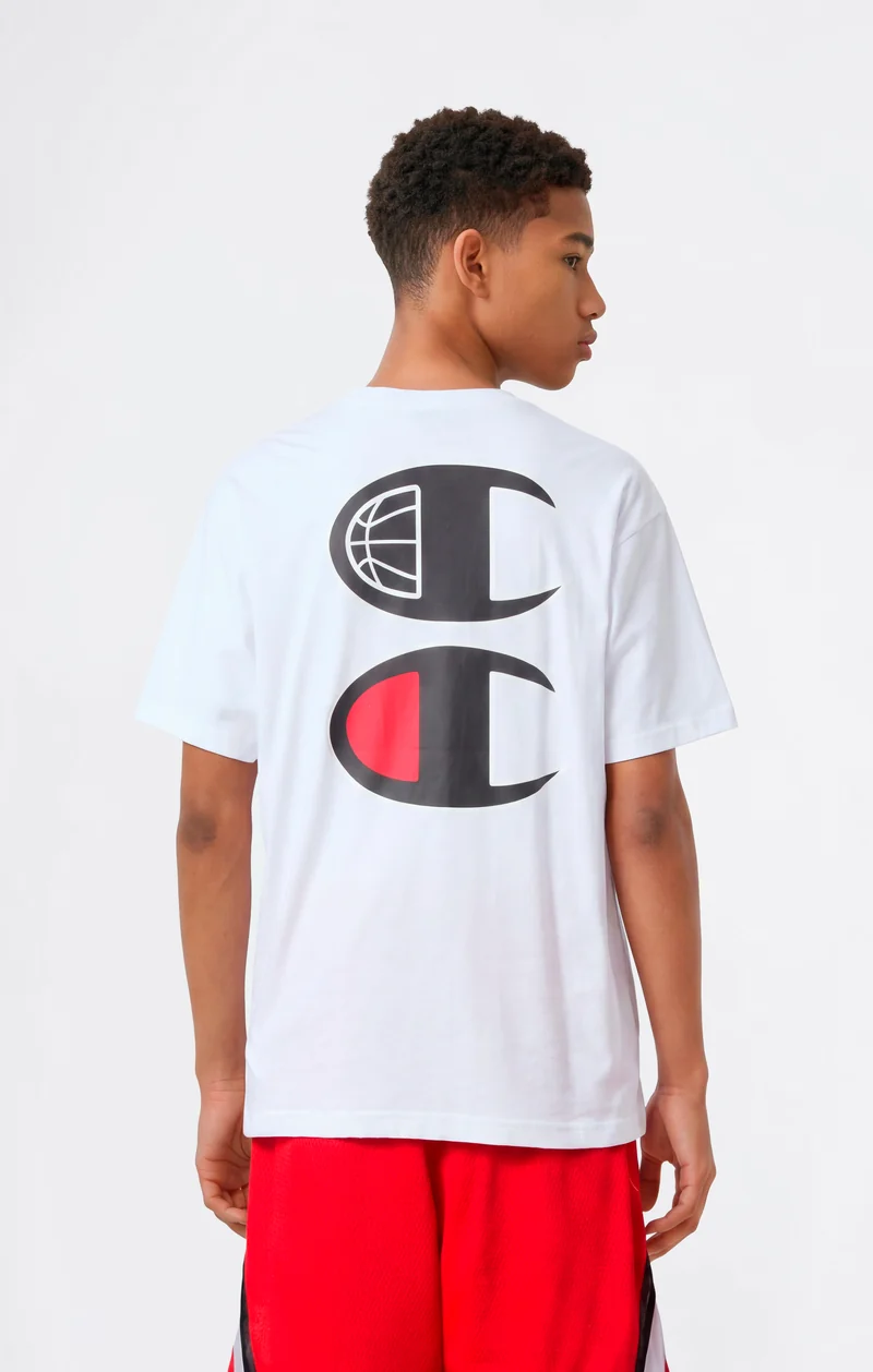 Boys' T-Shape T-Shirt with Maxi Back Logo