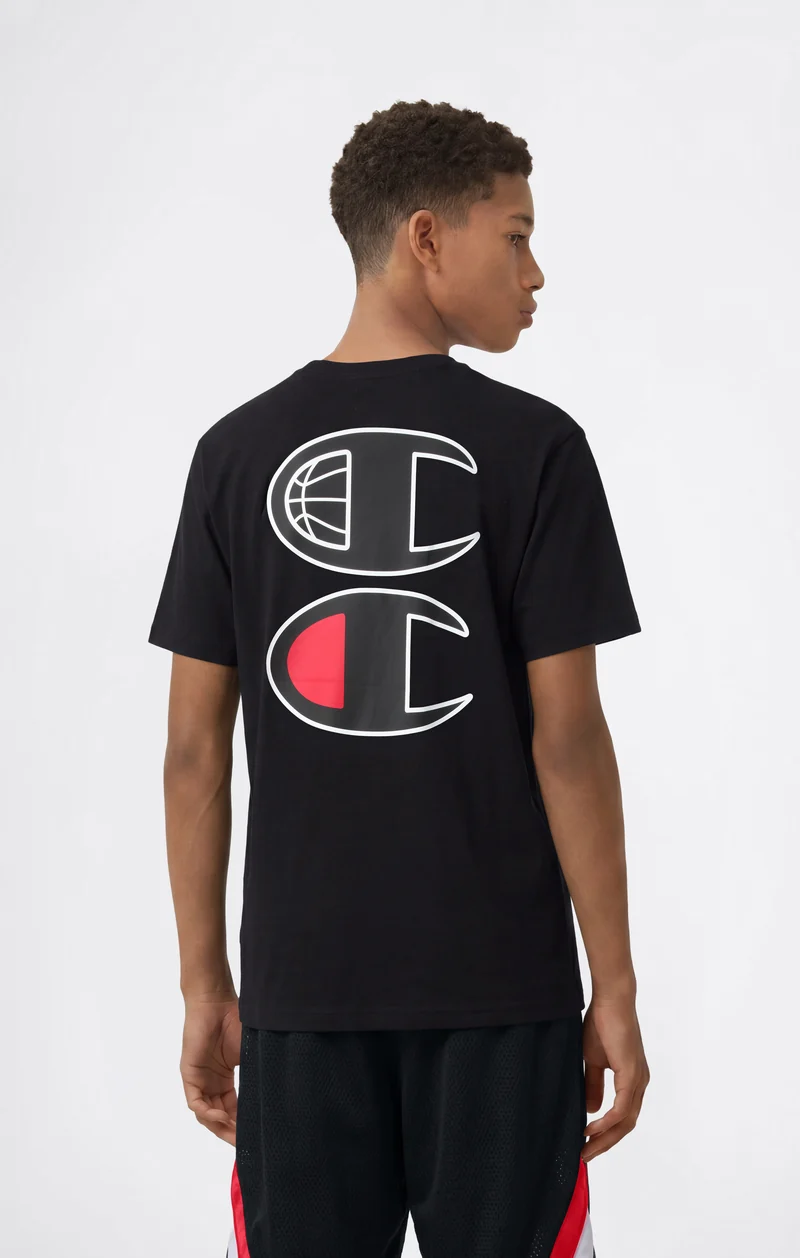 Boys' T-Shape T-Shirt with Maxi Back Logo
