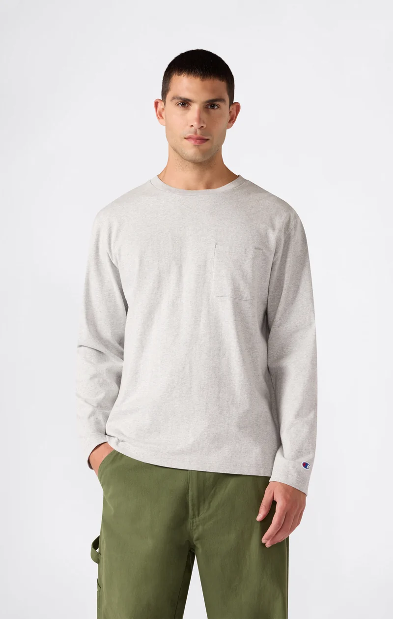 Men’s Long Sleeve Pocket T-Shirt