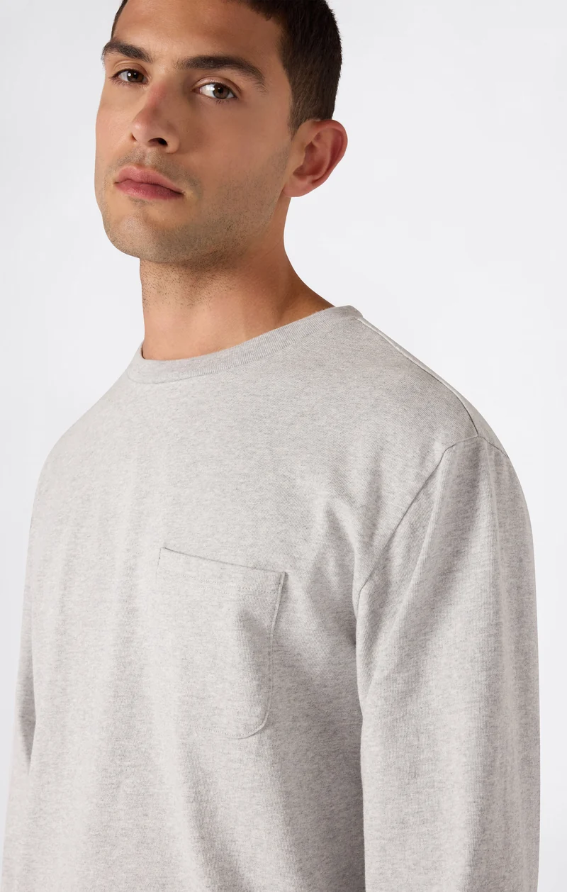 Men’s Long Sleeve Pocket T-Shirt