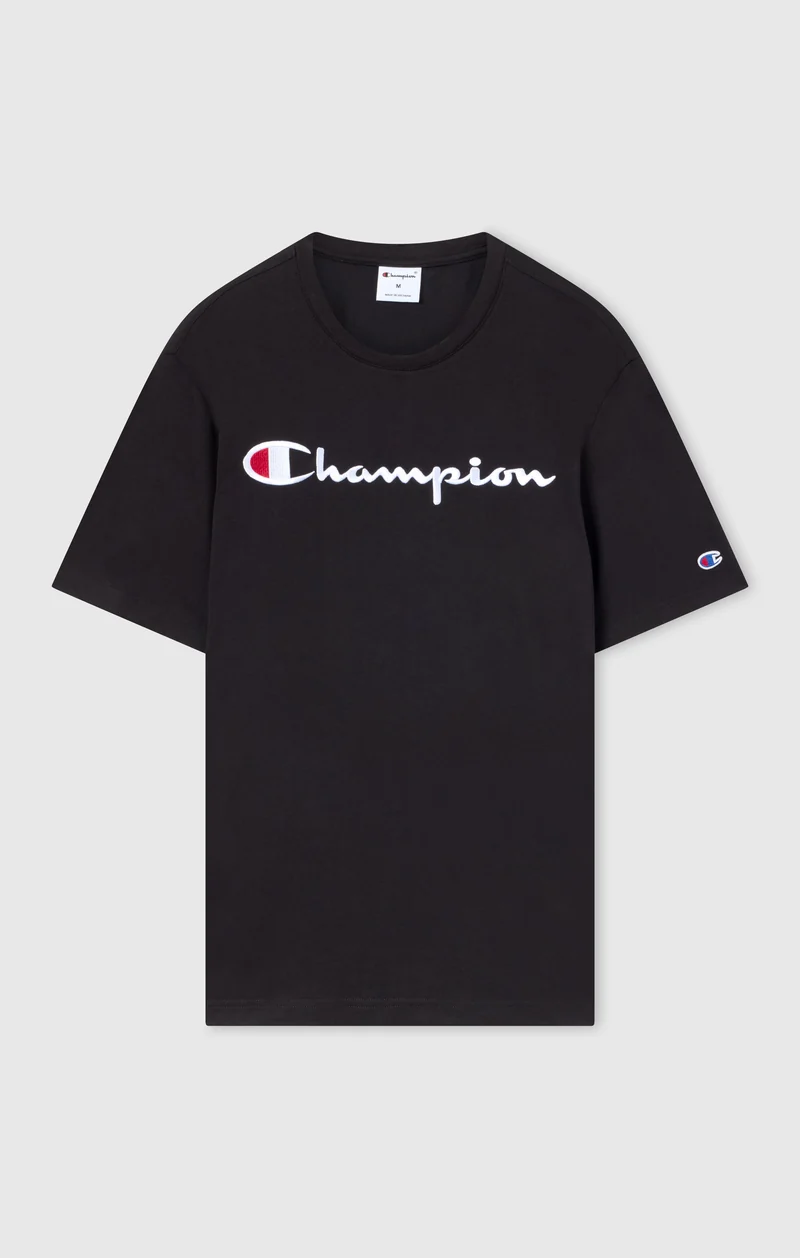 Men’s Cotton T-Shirt with Champion Logo