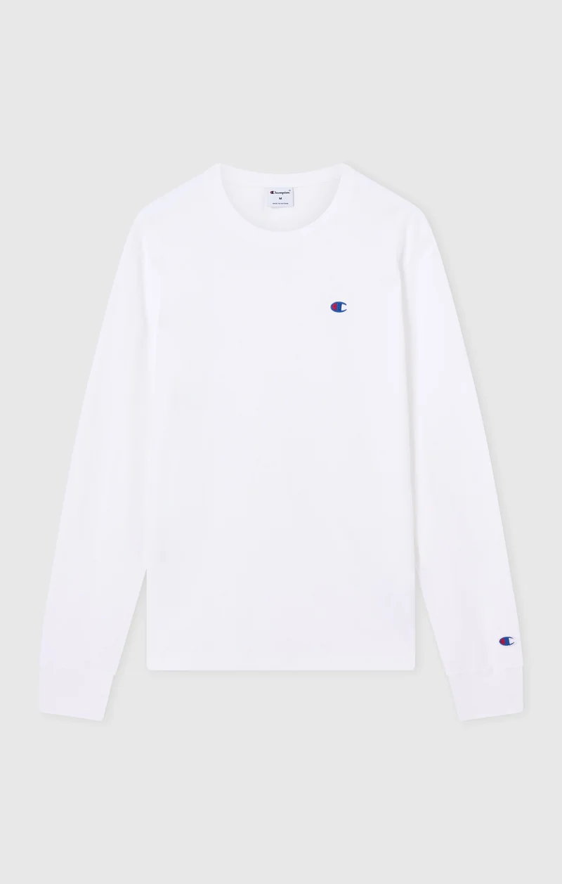 Men’s Cotton Long Sleeve T-Shirt with C Logo