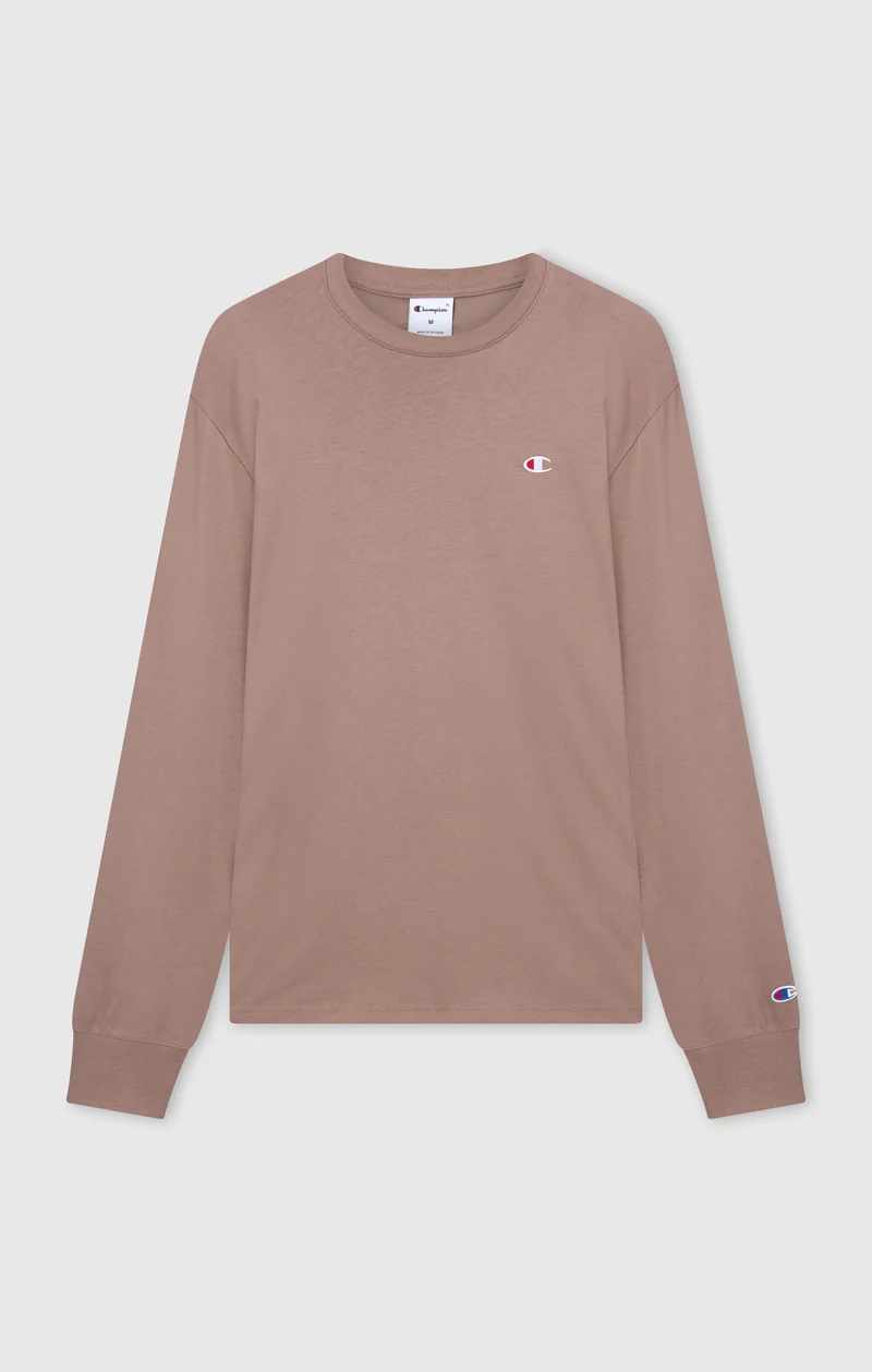 Men’s Cotton Long Sleeve T-Shirt with C Logo