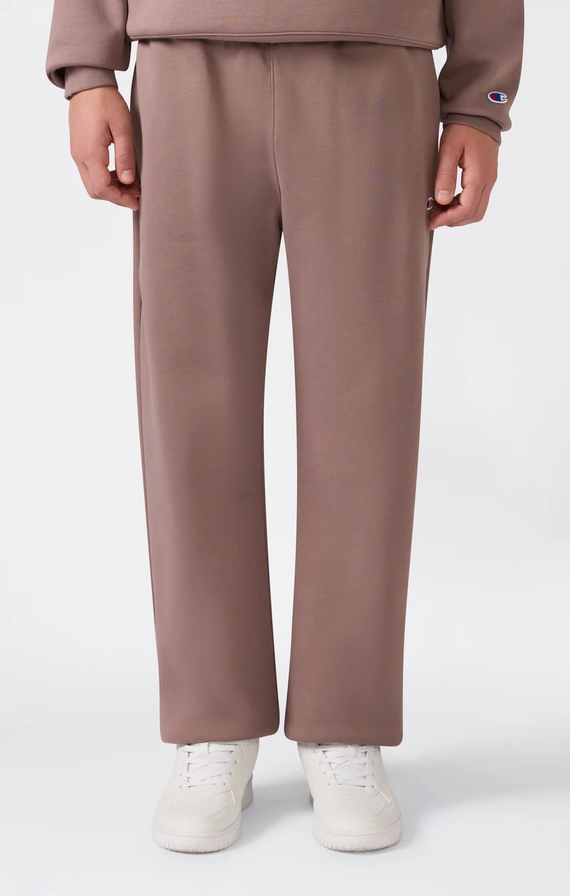 Men’s Trousers with Elasticated Cuffs, C Logo and Brushed Interior
