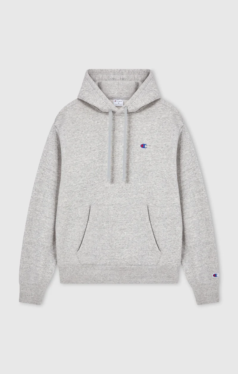 Men’s Hooded Sweatshirt with C Logo and Brushed Interior