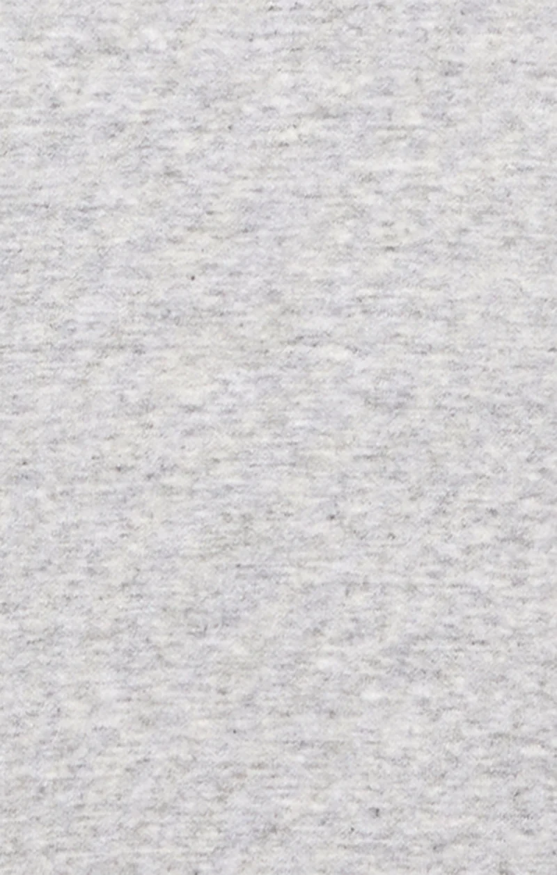 Men’s Crewneck Sweatshirt with Logo and Brushed Interior