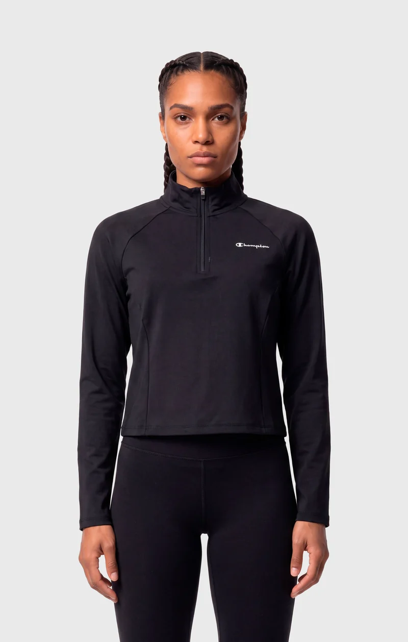 Women’s Half-Zip Stretch Interlock Sweatshirt