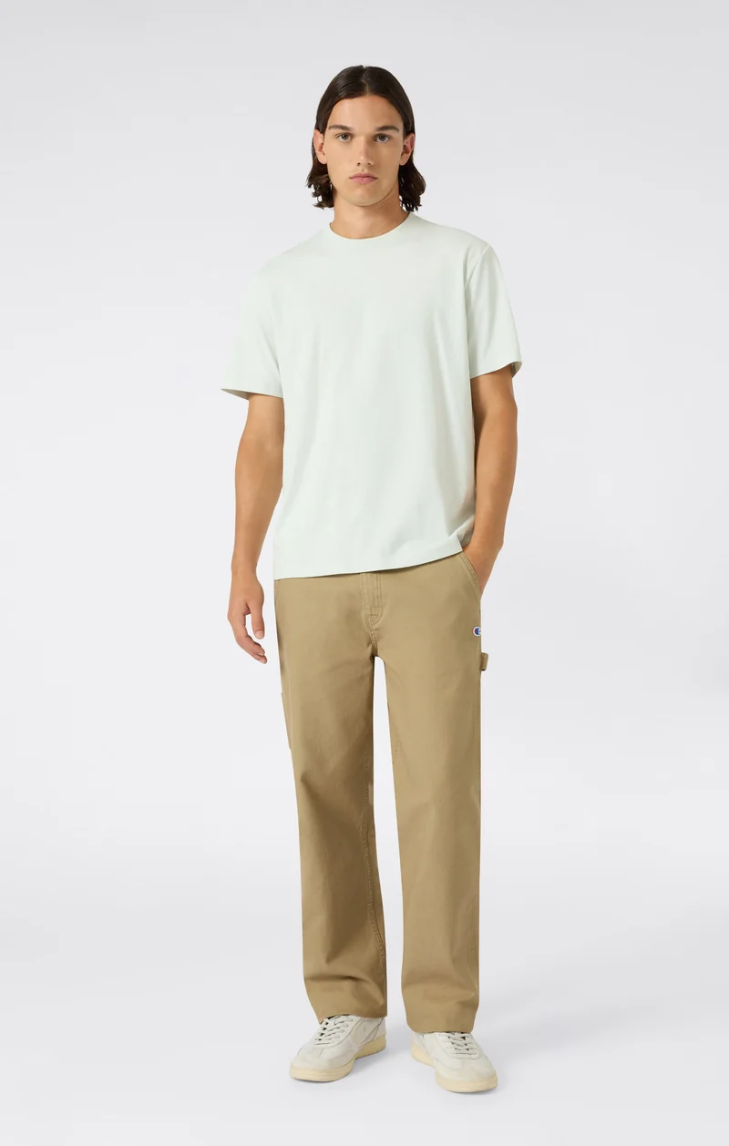 Men’s Heavy Cotton Basic T-Shirt with C Logo