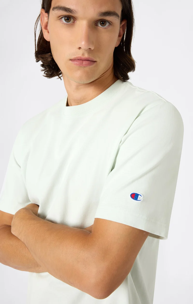 Men’s Heavy Cotton Basic T-Shirt with C Logo