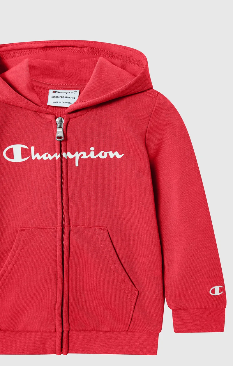 Baby Hooded Full Zip Tracksuit Set