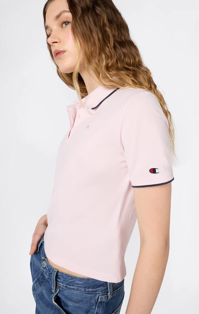 Women’s Cropped Polo Shirt