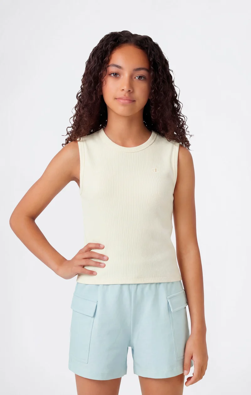 Girls’ Stretch Rib Tank Top Icons