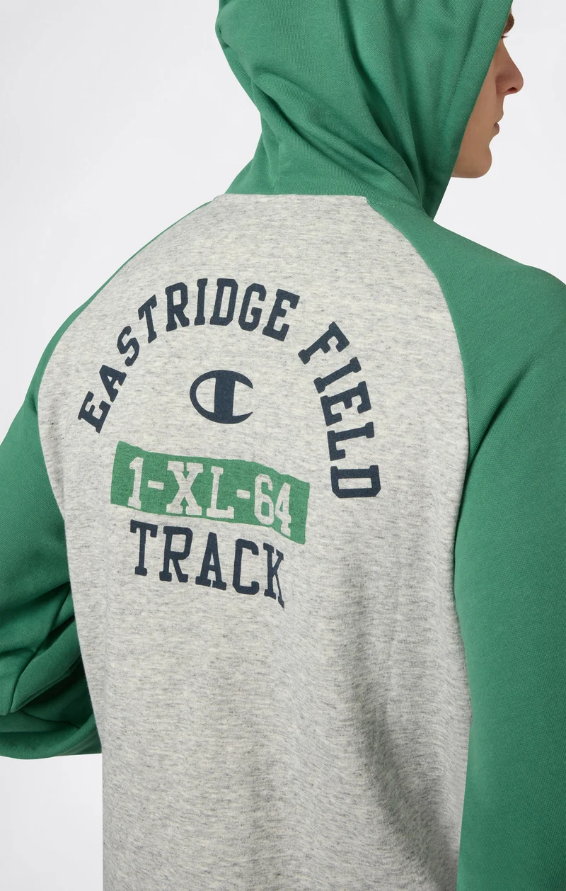 Men’s Relax Fit Full Zip Hooded Sweatshirt