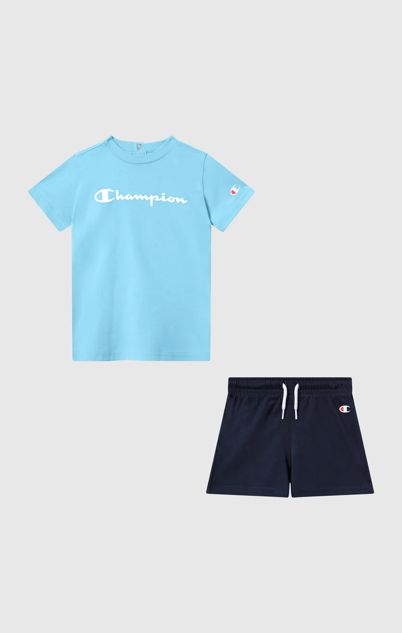 Baby Cotton T-Shirt and Shorts Set