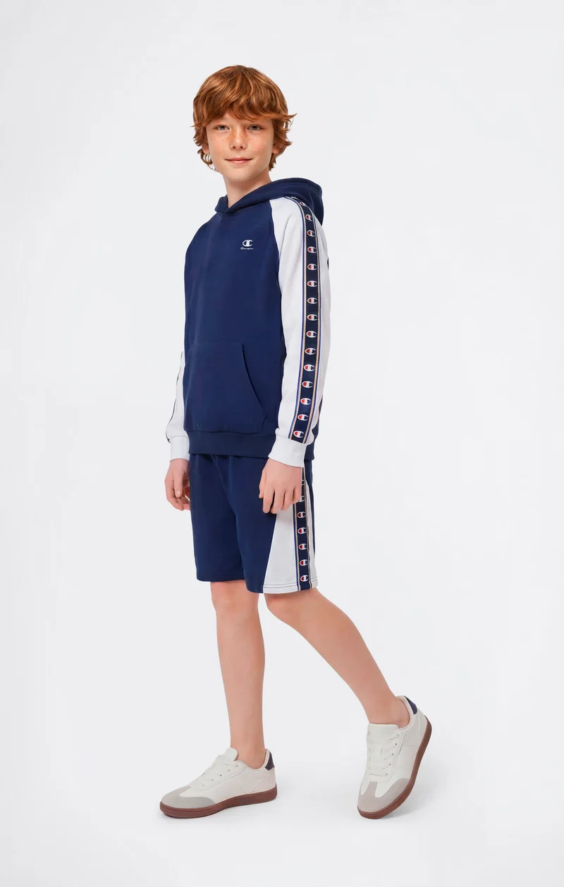 Boys’ Bermuda Shorts with Tape Logo